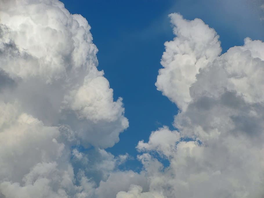 cumulonimbus, cloud, clouds, cumulus, sky, dramatic, colors HD wallpaper