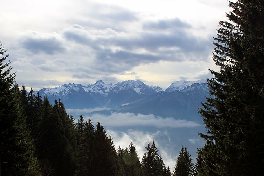 mountain, austria, summit, nature, hike, landscape, mountains HD wallpaper