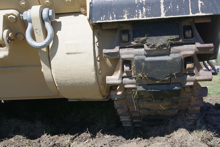 Tank, Army, Tread, Dirt, industry, machinery, technology, no people, HD wallpaper