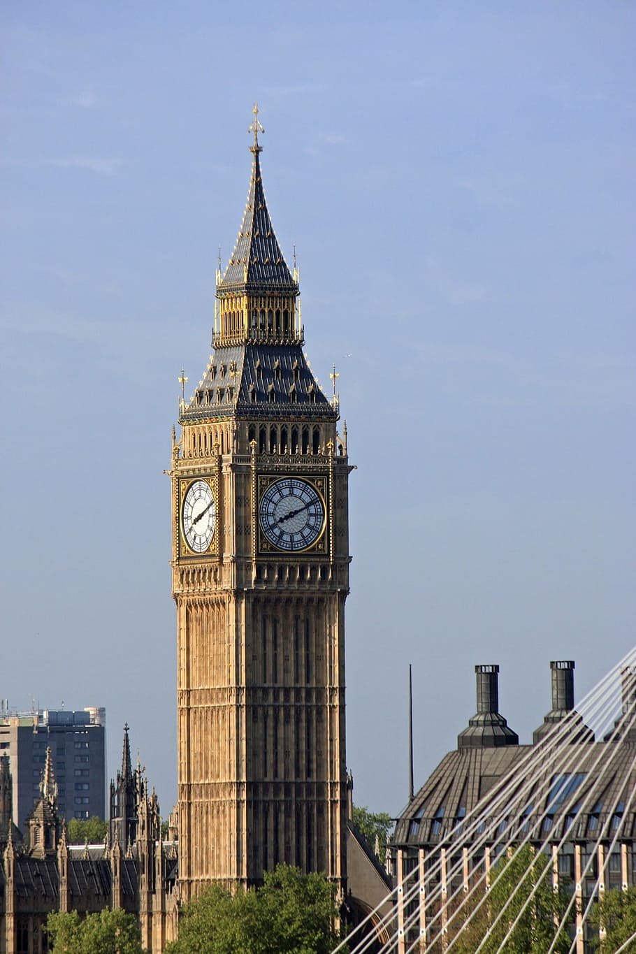 clock, tower, monument, london, england, landmark, history HD wallpaper
