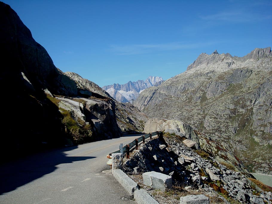 hinteraar, reservoir, grimsel, bern, mountain, beauty in nature HD wallpaper