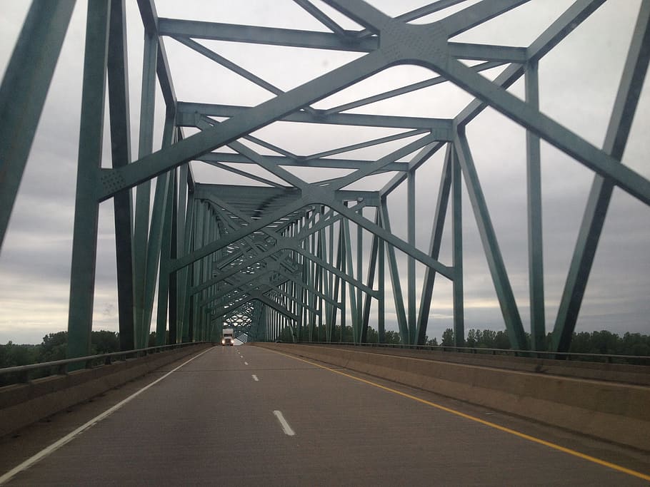 bridge, crossing, landscape, transportation, the way forward HD wallpaper