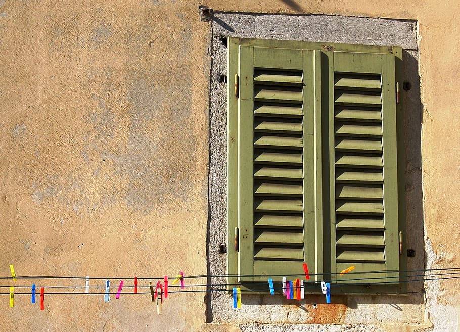 window, tweezers, facade, drying rack, built structure, architecture HD wallpaper