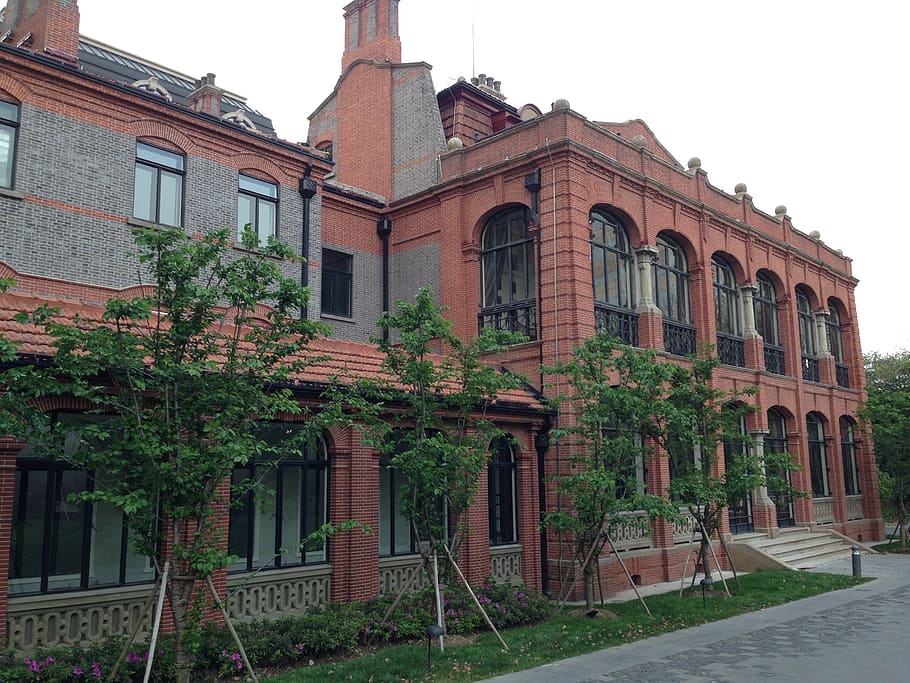 building, brick, shanghai, building exterior, built structure HD wallpaper