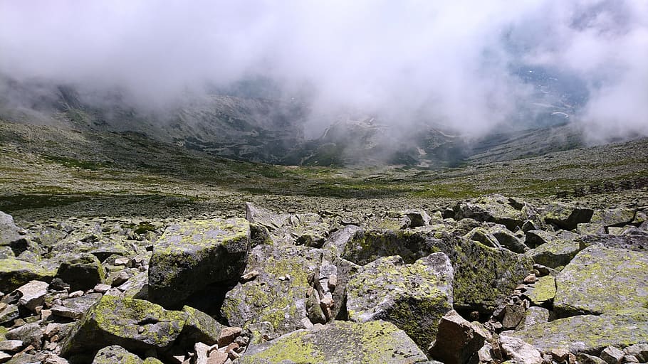 mountains, slovakia, hike, clouds, landscape, cloud - sky, environment HD wallpaper
