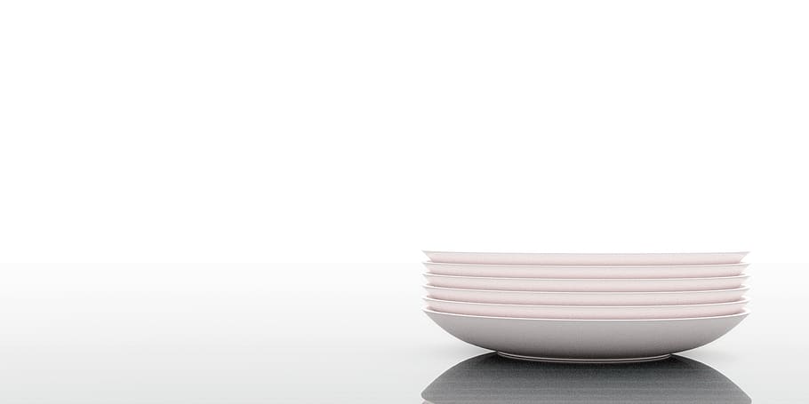 abstract, blank, modern, tableware, background, studio shot HD wallpaper