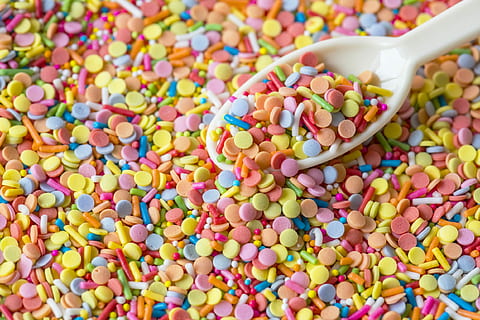 candy log, sugar, food, batch, many, background, bakery, birthday HD wallpaper