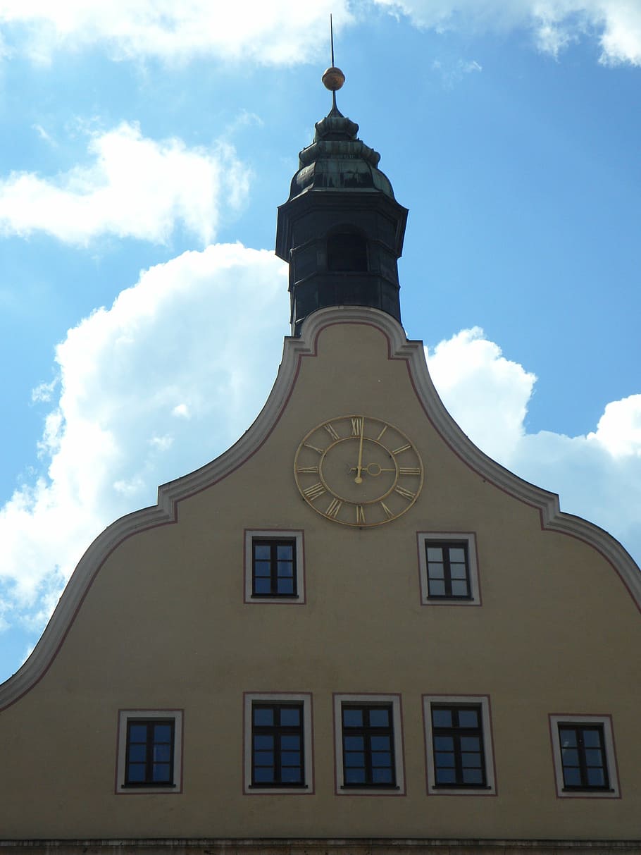 gallwitz, sky, great, gable, home, facade, architecture, building HD wallpaper