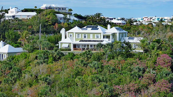 bermuda, homes, house, architecture, travel, landscape, building exterior HD wallpaper
