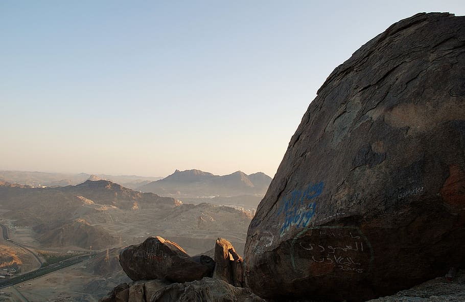 mountain, rocks, desert, landscape, wilderness, scenery, natural HD wallpaper