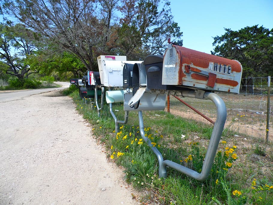 Mailbox, Postbox, Country Side, Usa, postal, letterbox, postage HD wallpaper