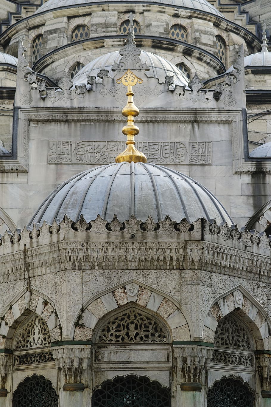 cami, architecture, grey, marble, beautiful, prayer, historical city HD wallpaper