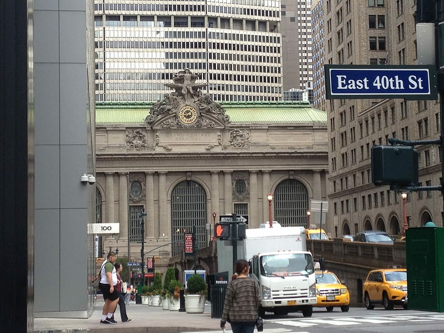 Grand Central Station, New York City, train station, manhattan, HD wallpaper