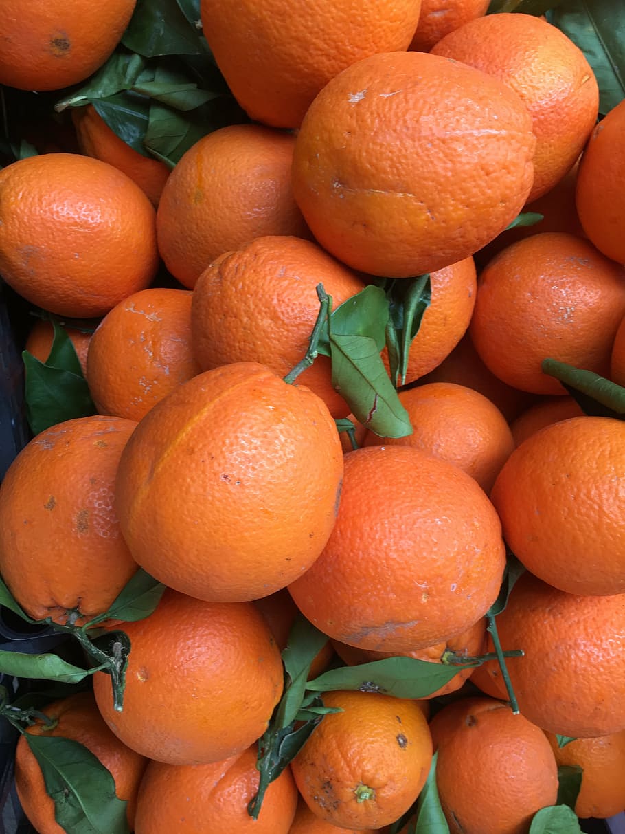 oranges, fruit, moist, healthy, vitamins, vitamin c, farmers local market HD wallpaper