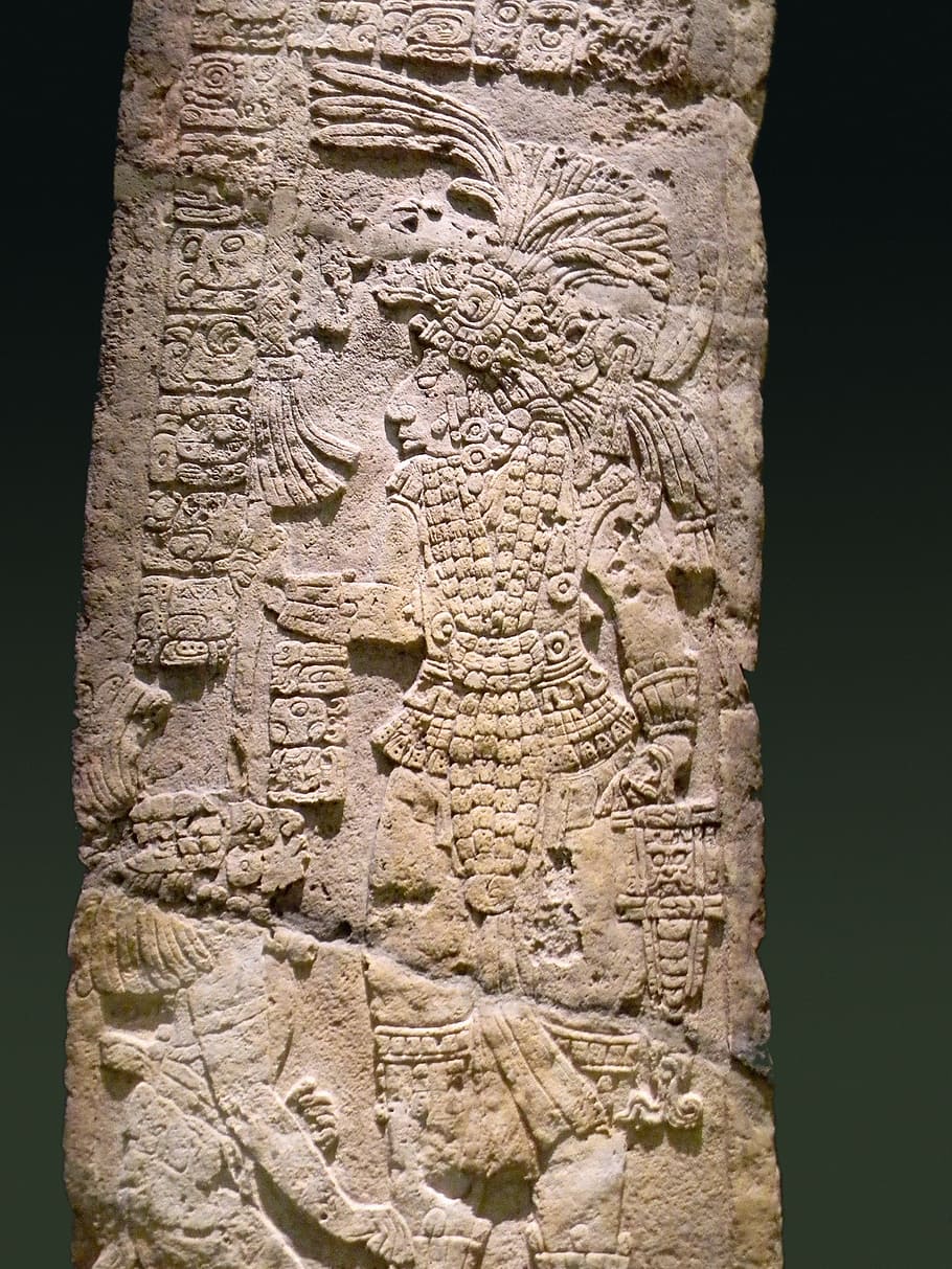 mayan, old, monolith, prehispanic, culture, mexican, archaeology HD wallpaper