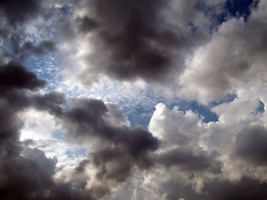 clouds, dark, storm, dramatic, weather, cloudy, cloudscape HD wallpaper