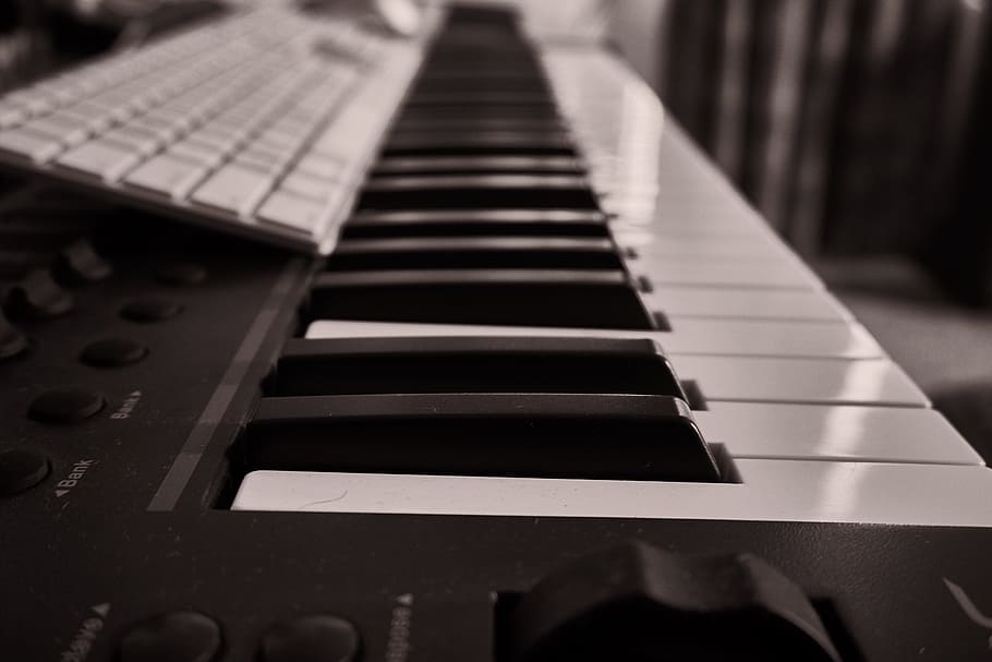 piano, keyboard, music, musical, instrument, play, melody, entertainment, HD wallpaper