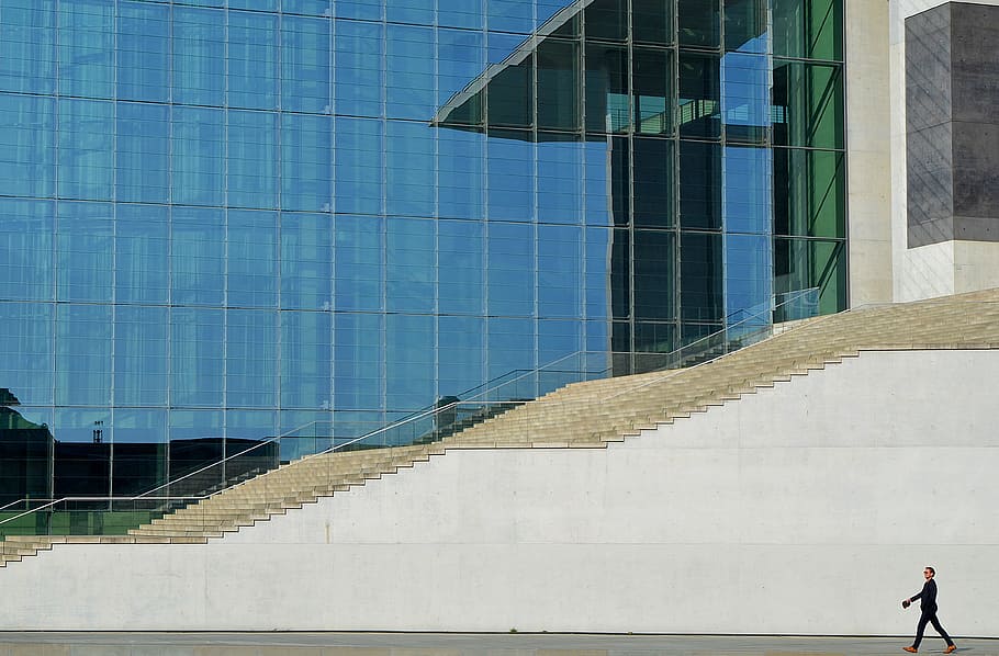 architecture, glass items, modern, window, expression, minimalism HD wallpaper