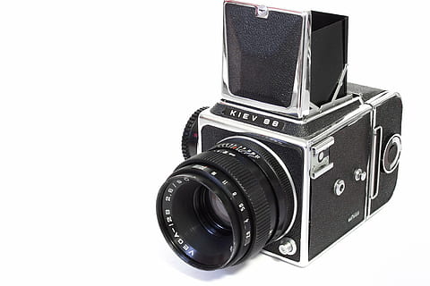 analog, camera, russian, kiev, medium format, old camera, photograph HD wallpaper