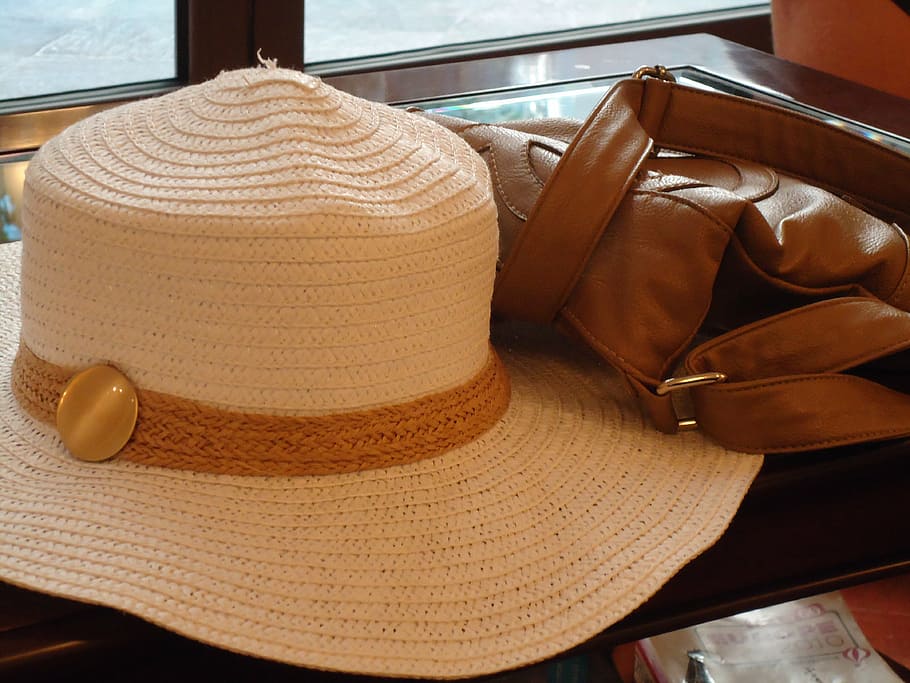 hat, bag, accessories, clothing, indoors, no people, still life HD wallpaper