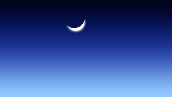 Luna, Moon, Illustrator, Lua, Photoshop, space, blue, astronomy HD wallpaper