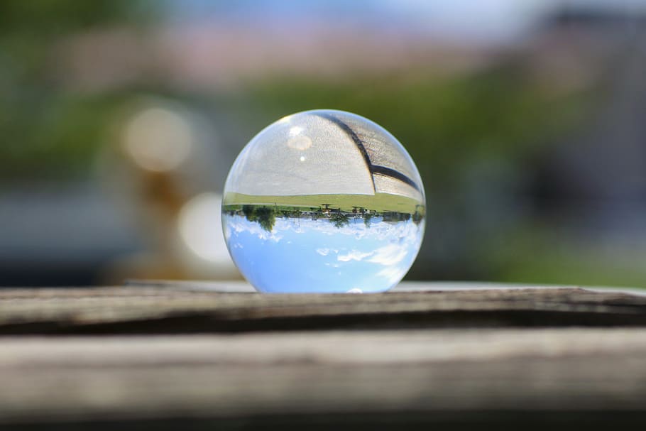 natural, landscape, sky, cloud, park, green, glass beads, glass ball HD wallpaper