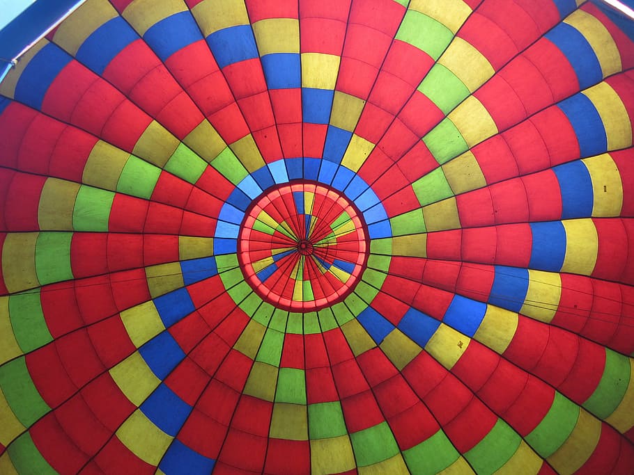 low-angle photography of multicolored textile, balloon, festival