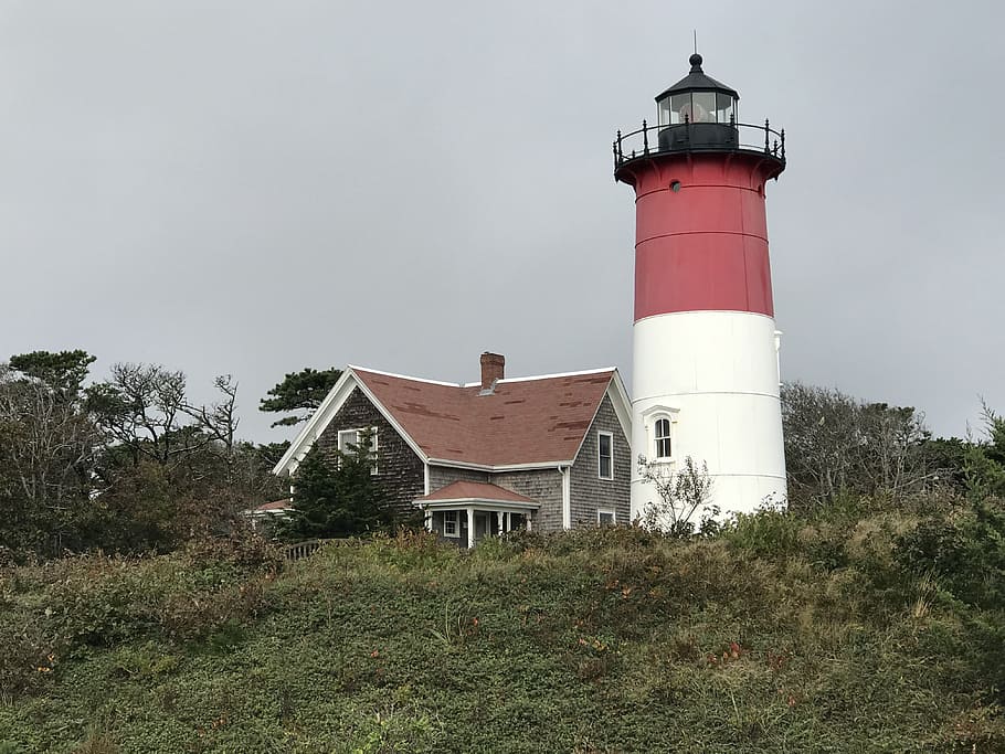 lighthouse, cape cod, ne, building exterior, built structure HD wallpaper