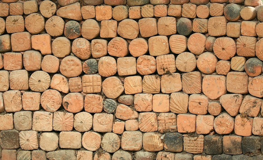 filed bricks, Background, Block, Texture, Pattern, wall, construction HD wallpaper
