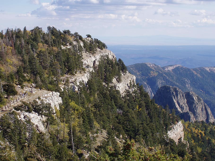 Mountain, Vista, Albuquerque, New Mexico, landscape, nature, HD wallpaper
