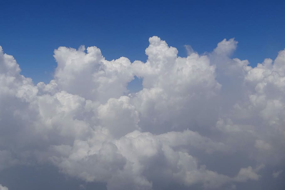 Stratocumulus, Cumulus, Clouds, Sky, cloud - sky, nature, backgrounds, HD wallpaper