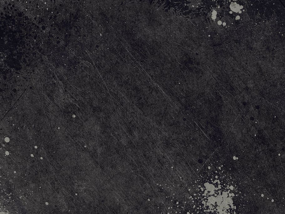 black and gray surface, background, grunge, damaged, dark, texture HD wallpaper