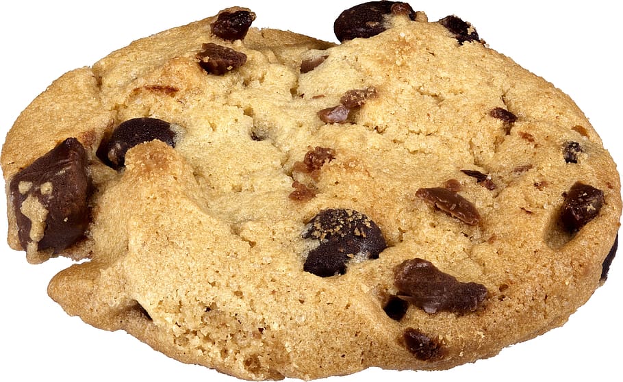 chocolate chip cookies with raisins, Snack, baked, treat, delicious