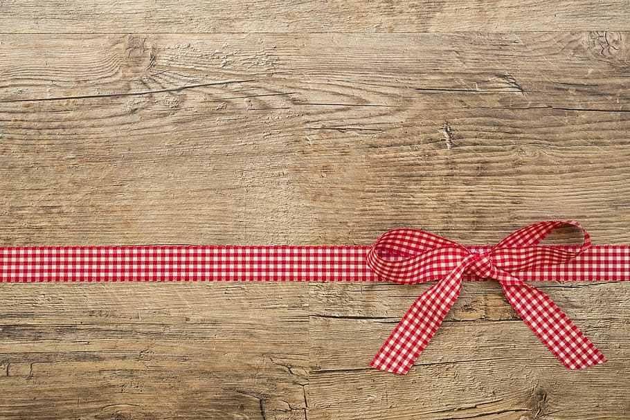 white and red plaid bowtie, map, postcard, greeting, birthday