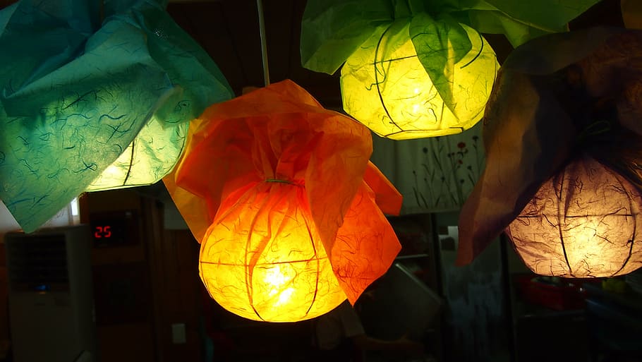 lamp, light, color, lantern, celebration, lighting equipment HD wallpaper