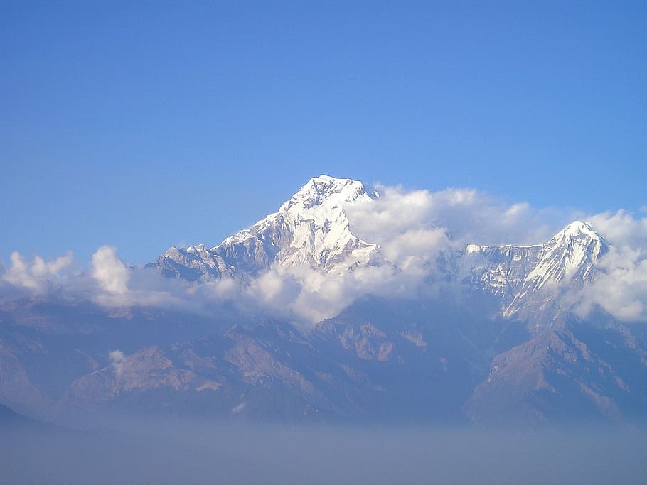 HD wallpaper: Mount Everest, nepal, himalayas, mountains, anapurna ...