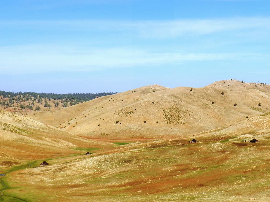 morocco, desert, landscape, environment, scenics - nature, sky HD wallpaper