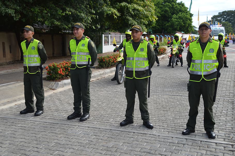 police, guards, group of people, real people, clothing, full length HD wallpaper