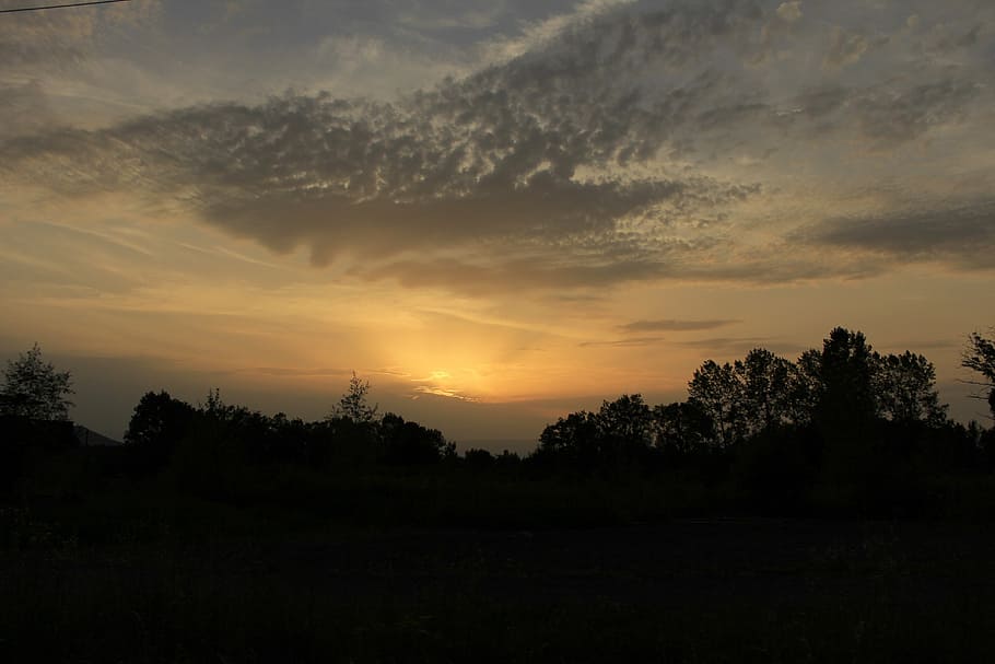 weekend, scenery, sunset, night, sunrise, sky, paradise, tropical HD wallpaper