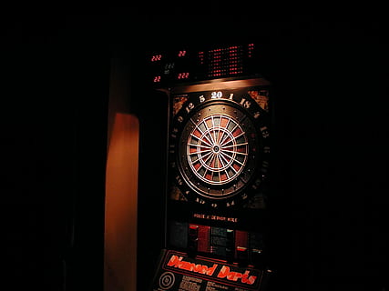 Machine, Dart, Game, Bar, pikado machine, dartboard, target HD wallpaper