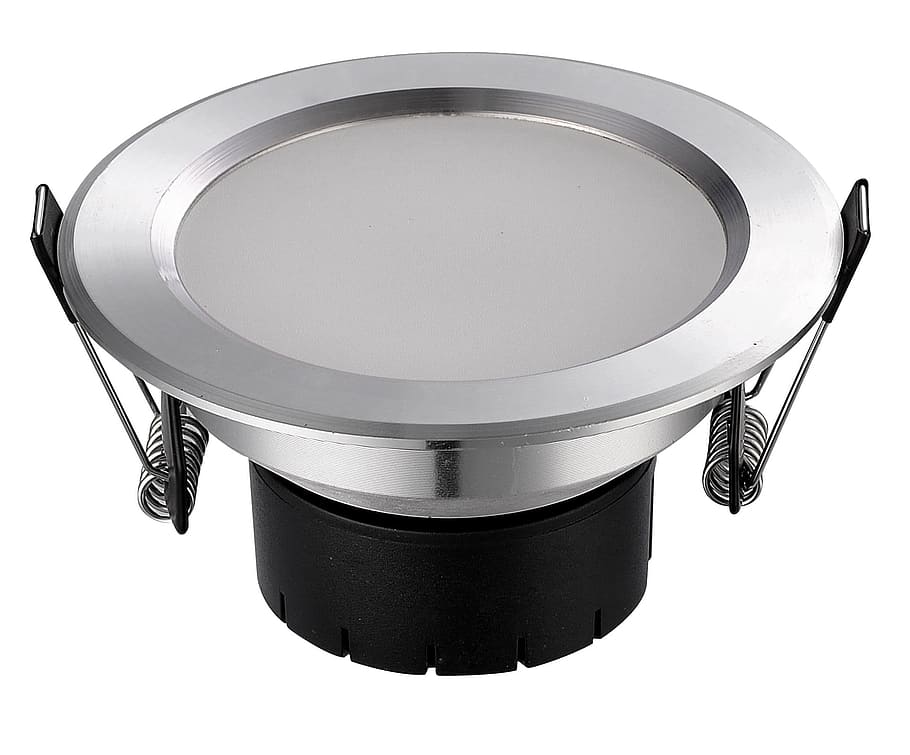 light source products, ceiling light, spotlights, metal, white background HD wallpaper