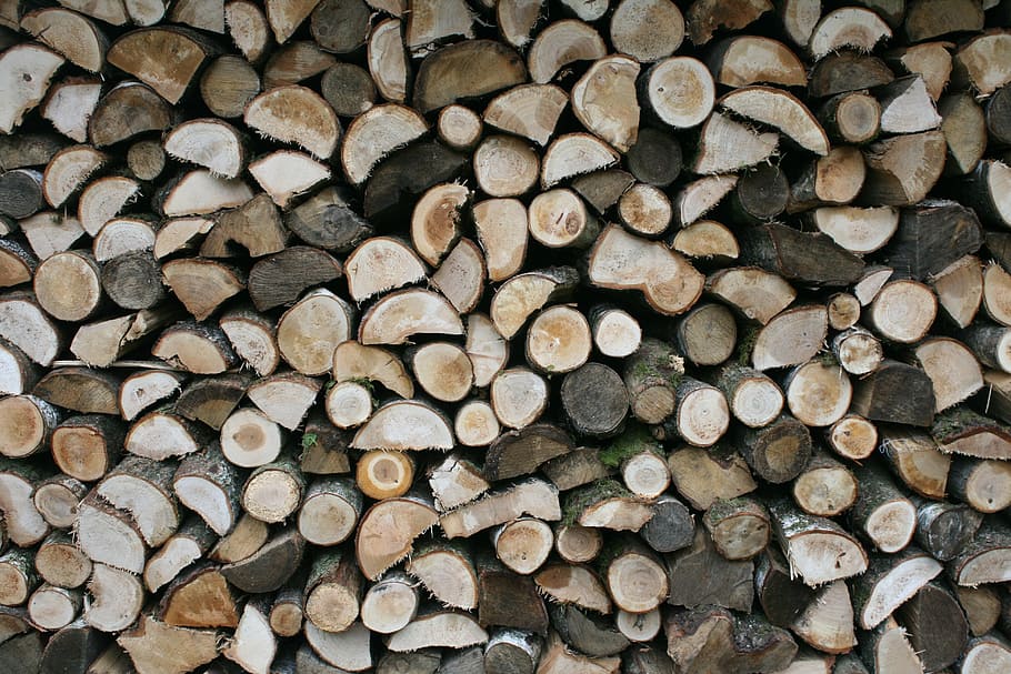 wood, tribes, hack, fireplace, wood for stove, wood pile, background HD wallpaper