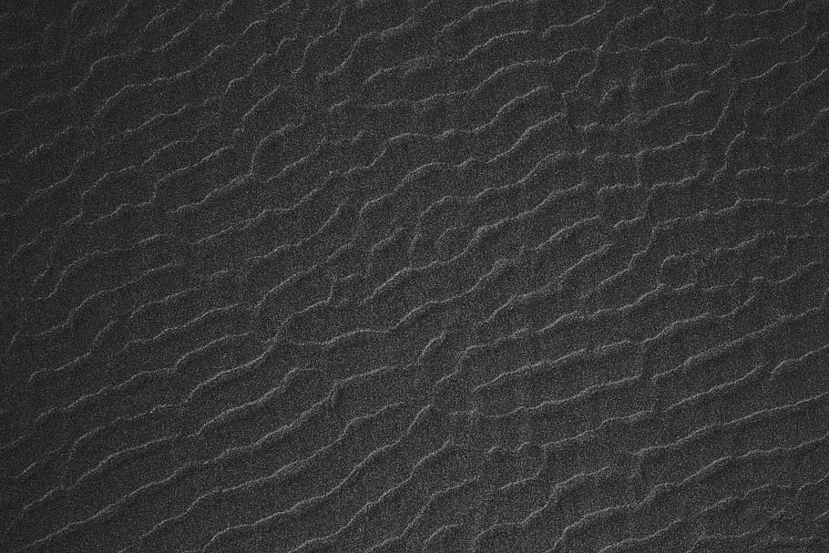 black, pattern, texture, full frame, backgrounds, sand, land HD wallpaper