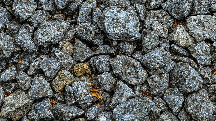 closeup photo of gray stones, pattern, structure, background HD wallpaper
