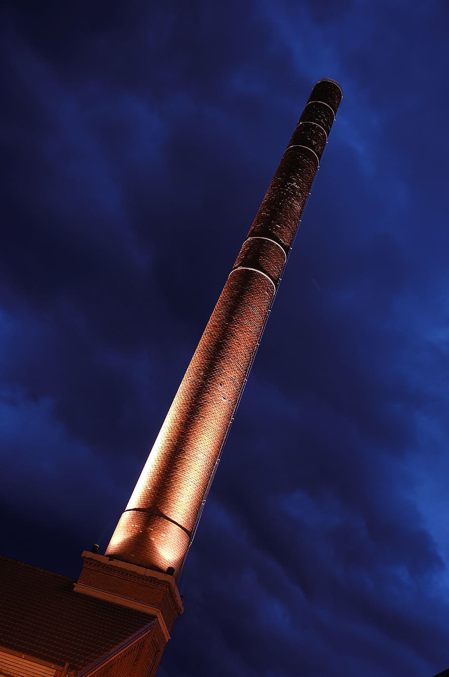 chimney, industry, bricks, tower, factory, schorndorf, arnold areal HD wallpaper