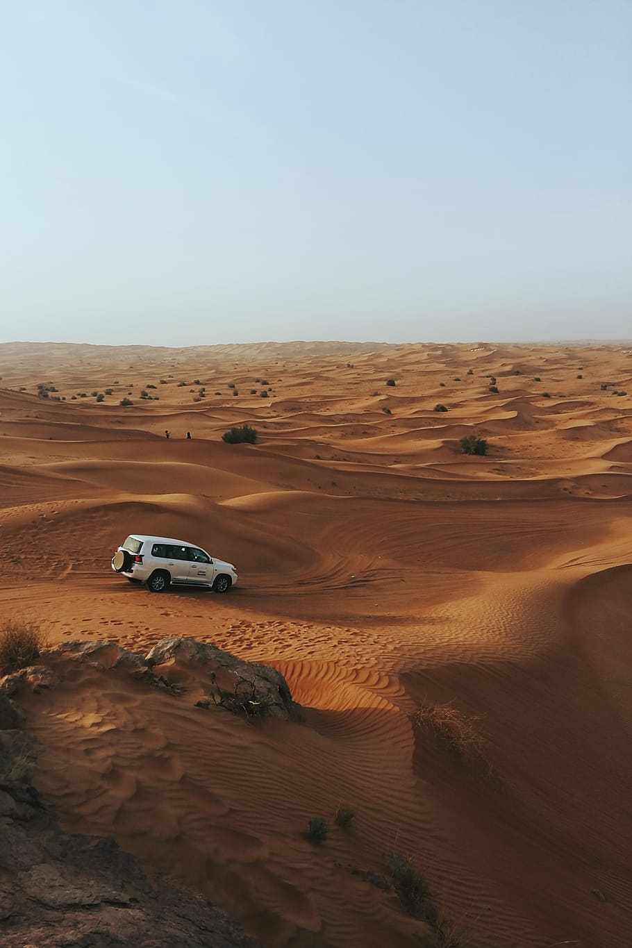 Treasures in the Arabian Desert, SUV on sand, dune, jeep, car, HD wallpaper