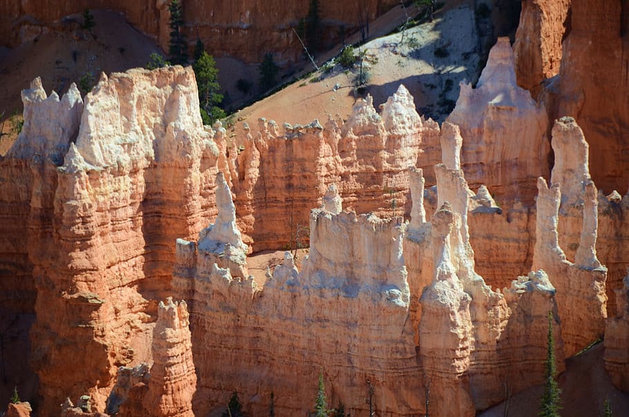 bryce canyon national park, hoodoos, scenery, utah, landscape, HD wallpaper