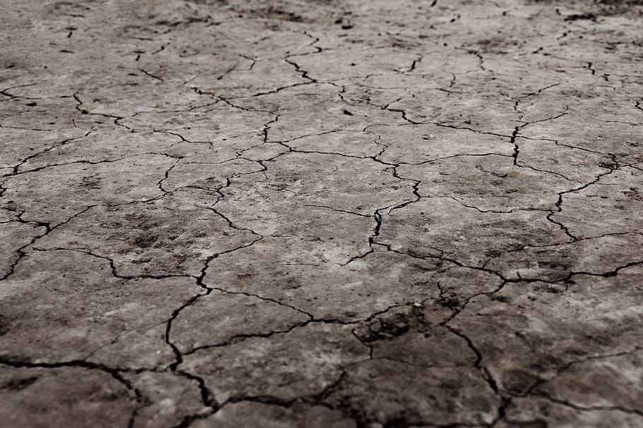 brown dried soil, drought, arid, background, climate, desert