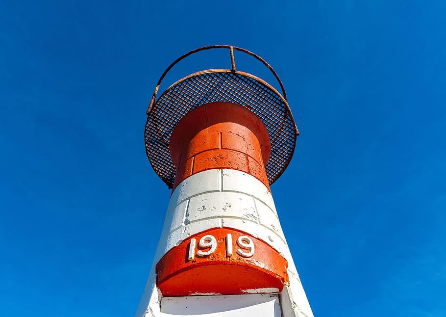 Lighthouse, Tower, Sky, Blue, Blue Sky, structure, landmark HD wallpaper
