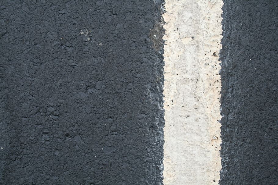 asphalt, road, pave, highway, rural, line, transport, street HD wallpaper